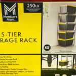 Members Mark 5 Tier Storage Rack