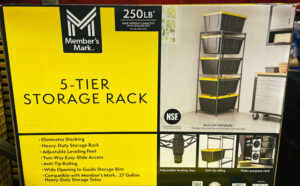 Members Mark 5 Tier Storage Rack
