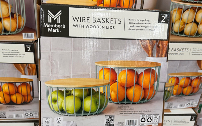 Members Mark Wire Baskets Set