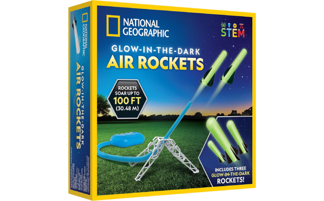 National Geographic Air Rocket Launcher Toy National Geographic Air Rocket Launcher Toy