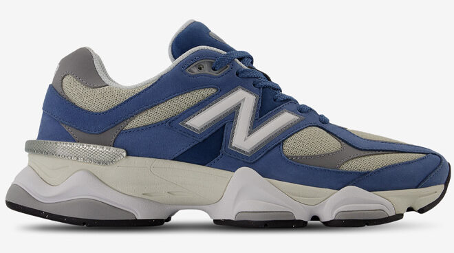 New Balance 9060 Mens Shoe in Blue Grey White Colors New Balance 9060 Mens Shoe in Blue Grey White Colors