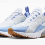 Nike Air Max 270 Womens Shoes in Blue Tint Color