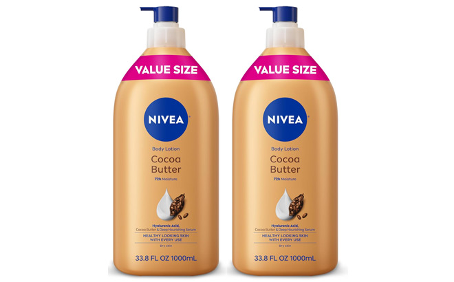 Nivea Cocoa Butter Body Lotions