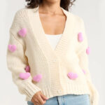 Nordstrom Rack Womens Heart Cardigan