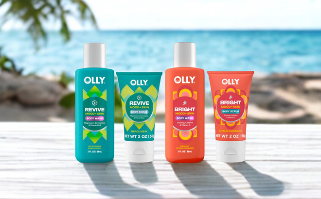 OLLY Body Wash and Body Scrub Mini OLLY Body Wash and Body Scrub Mini