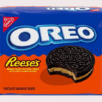 OREO REESES Peanut Buttery Creme Chocolate Sandwich Cookie