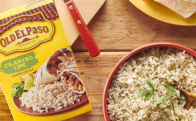 Old El Paso Cilantro Lime Seasoned Rice