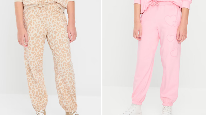 Old Navy Favorite Fleece High Waisted Jogger Sweatpants for Girls Old Navy Favorite Fleece High Waisted Jogger Sweatpants for Girls