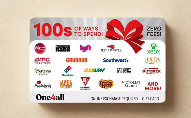 One4all Ultimate Swap Gift Card