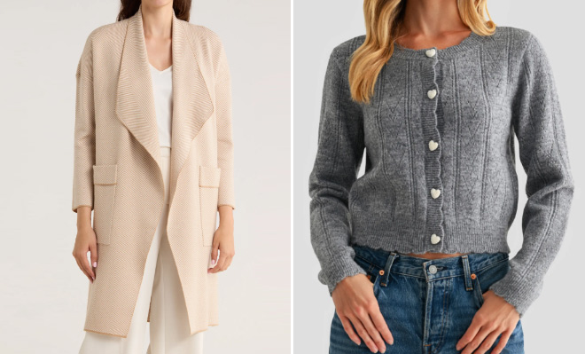 Open Front Long Cardigan Open Front Long Cardigan