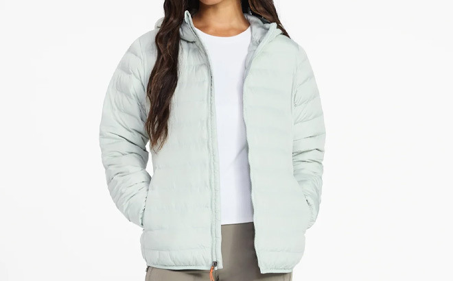 Ozark Trail Womens Core Puffer Jacket with Hood