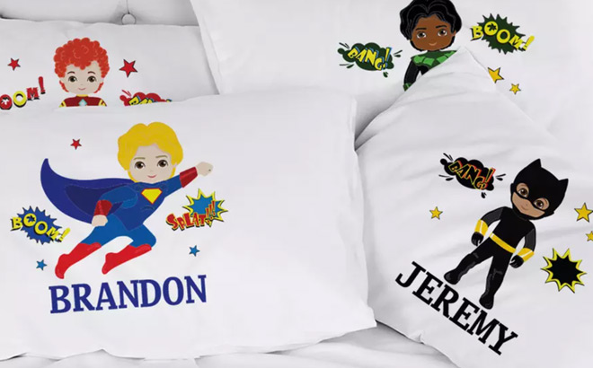 Personalized Boys Pillowcases