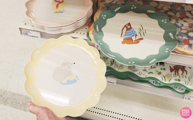 Pillowfort 10 Inch Easter Dinner Plates