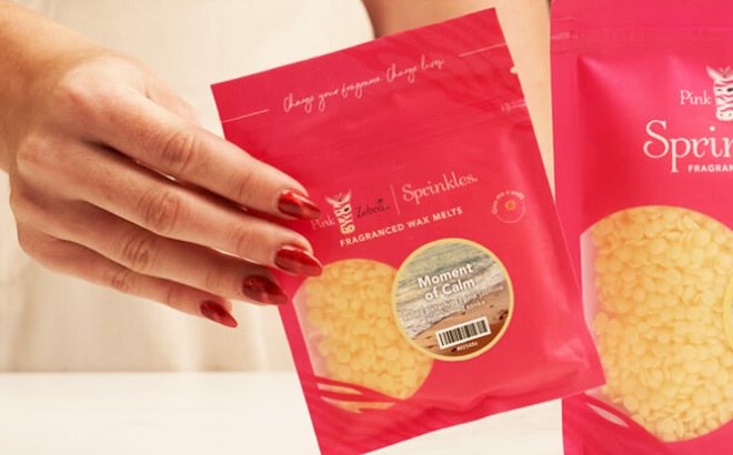 Pink Zebra Fragranced Wax Melts Sample