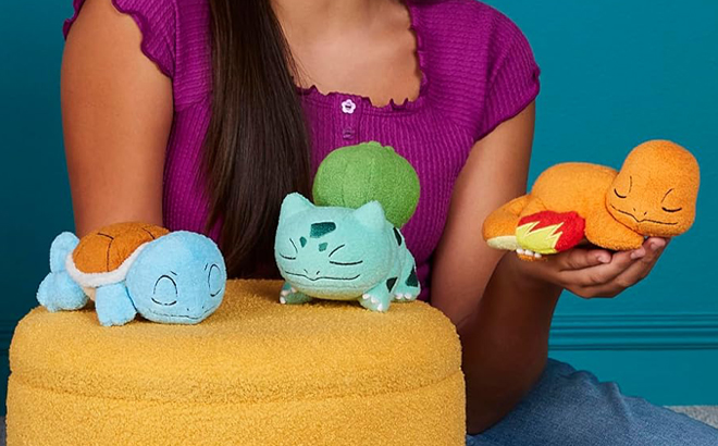 Pokemon Plush Figures 3 Piece Set