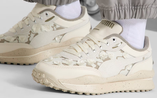 Puma Style Rider Trim Womens Sneakers