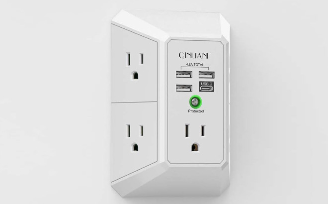 QINLIAN Wall Charger Surge Protector QINLIAN Wall Charger Surge Protector