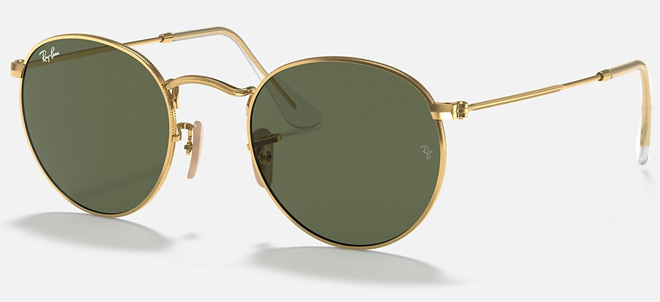 Ray Ban Rb3447n Round Flat Lens Sunglasses