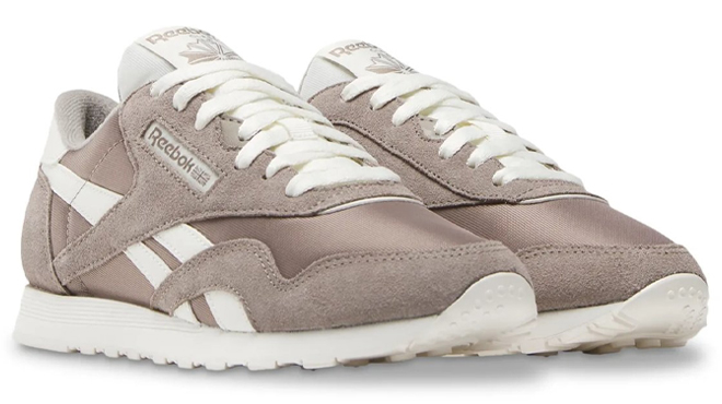 Reebok Womens Reebok Classic Nylon Sneakers Reebok Womens Reebok Classic Nylon Sneakers