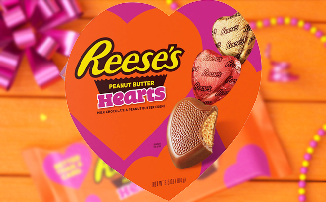 Reeses Peanut Butter Hearts Box
