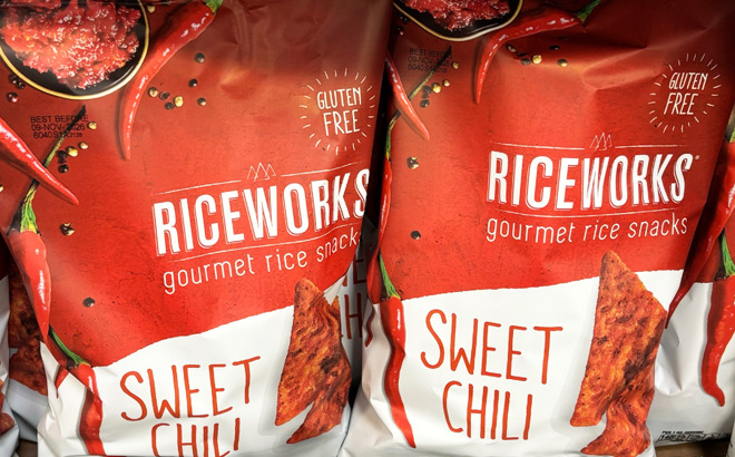 Riceworks Sweet Chili Rice Snack Chips Riceworks Sweet Chili Rice Snack Chips