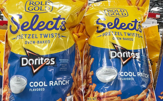 Rold Gold Selects Pretzel Twist Doritos Cool Ranch Flavored