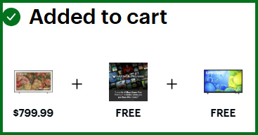 Samsung and Freebies Checkout