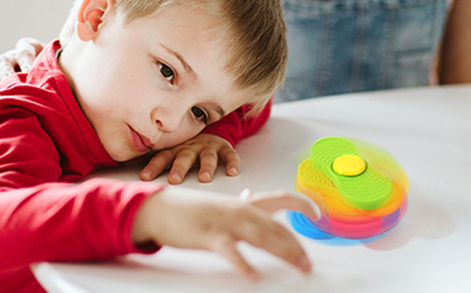 Sensory Fidget Spinners Next toa Kid Sensory Fidget Spinners Next toa Kid