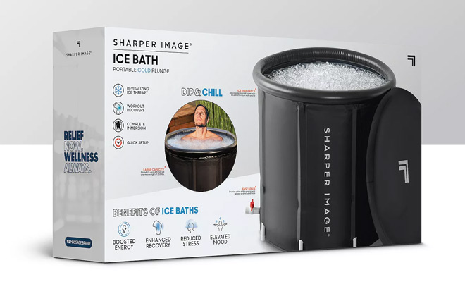 Sharper Image Portable Ice Bath Cold Plunge Sharper Image Portable Ice Bath Cold Plunge