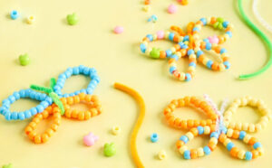 Spring Beaded Butterflies Craft Event at Michaels