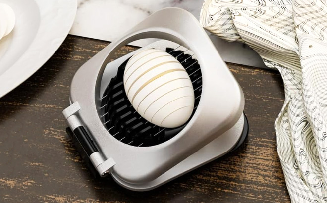Stainless Steel Metal Egg Slicer