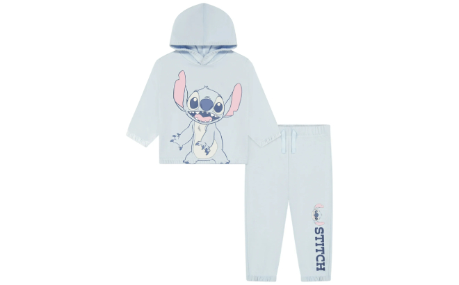 Stitch Baby 2 Piece Fleece Jogger Set