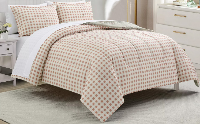 Sunham Juniper Reversible 3 Piece Comforter Set Sunham Juniper Reversible 3 Piece Comforter Set