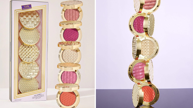 Tarte Stay Golden Amazonian Clay Cheek Set