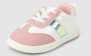 The Childrens Place Baby And Toddler Girls Colorblock First Steps Sneakers