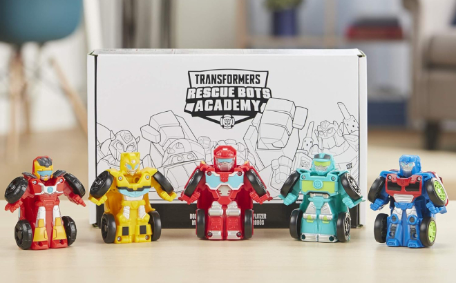 Transformers Playskool Heroes Rescue Bots 5 Pack