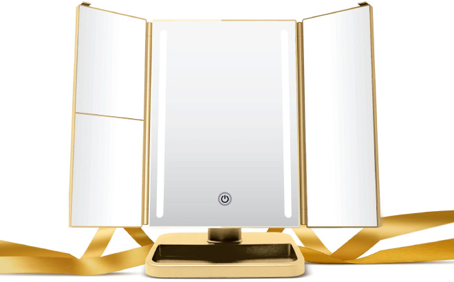 Trifold LED Vanity Mirror Trifold LED Vanity Mirror