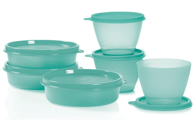 Tupperware 12 piece Wonder Full Little Wonders Mini Storage Set Tupperware 12 piece Wonder Full Little Wonders Mini Storage Set
