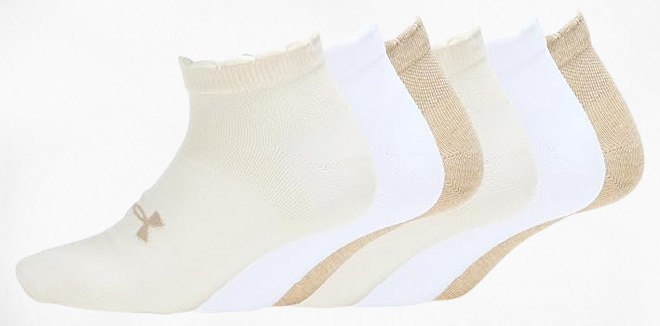 Under Armour Low Socks in City Khaki