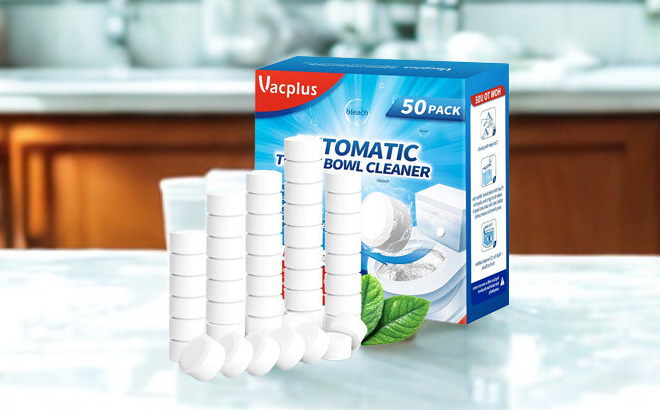 Vacplus Toilet Bowl Cleaner Tablets