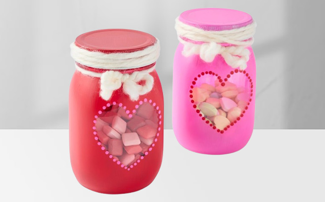 Valentines Mason Jars