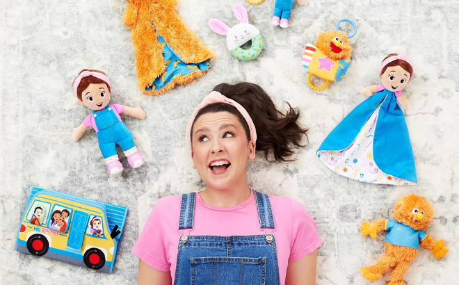 Various Ms Rachel Toys