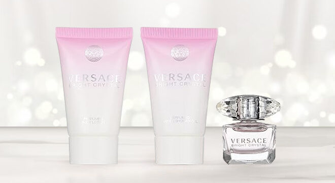 Versace Bright Crystal Gift Set Versace Bright Crystal Gift Set