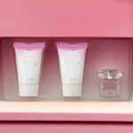 Versace Bright Crystal Gift Set on the Table