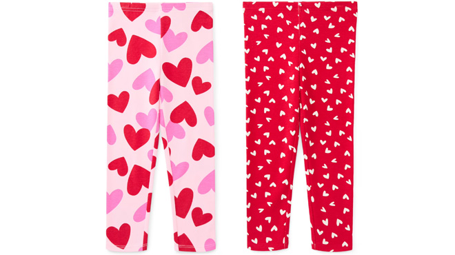 Way To Celebrate Valentines Day Toddler Girls Leggings Way To Celebrate Valentines Day Toddler Girls Leggings