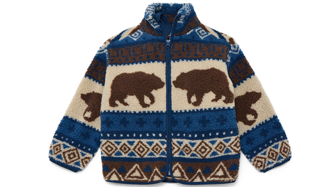 Weekend Academy Boys Faux Shearling Jacket Weekend Academy Boys Faux Shearling Jacket