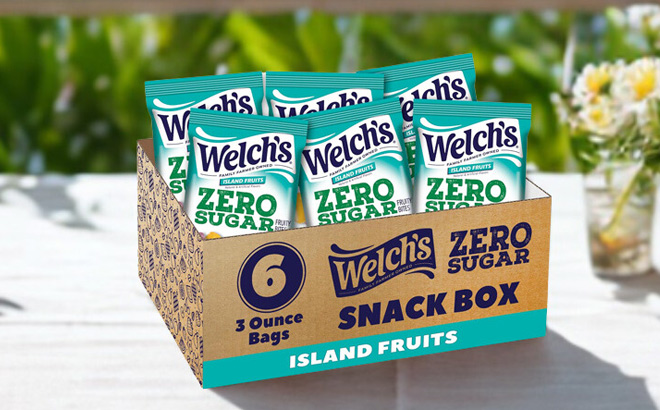 Welchs 6 Pack Snack Box