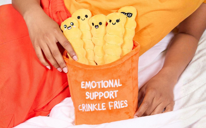 What Do You Meme Emotional Support Crinkle Fries
