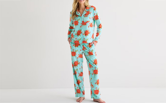 Womens 2 Piece Pajama Sets Womens 2 Piece Pajama Sets