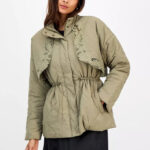 Womens Cutwork Quilted Jacket